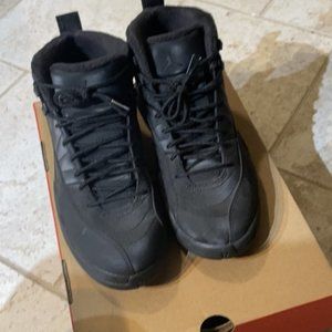 Jordan 12 "Winterized" Triple Black